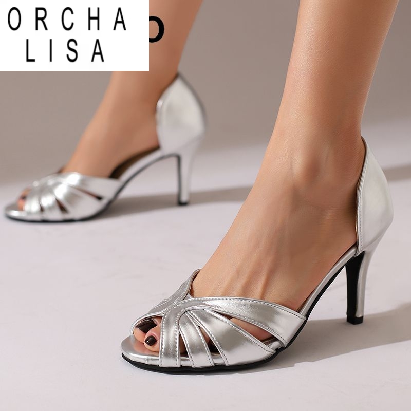 Women'S Shoes Peep Toe - ORCHA LISA 2025 Luxury Women Shiny