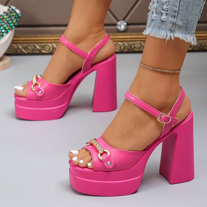 Women'S Shoes Plus Size - New 2026 Summer Products Square Head
