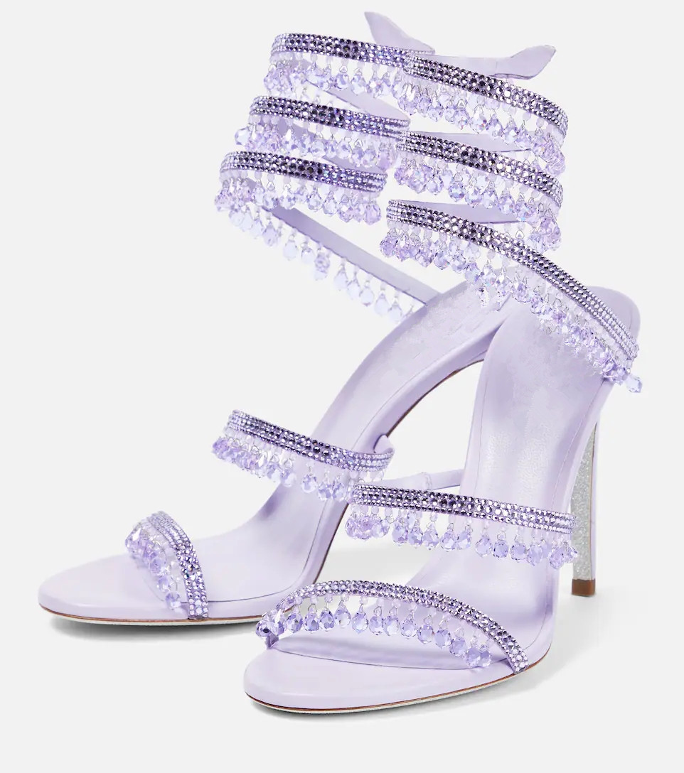 Sexy Green Crystal Fringe Stil - Women'S Shoes Peep Toe avaliação e preço