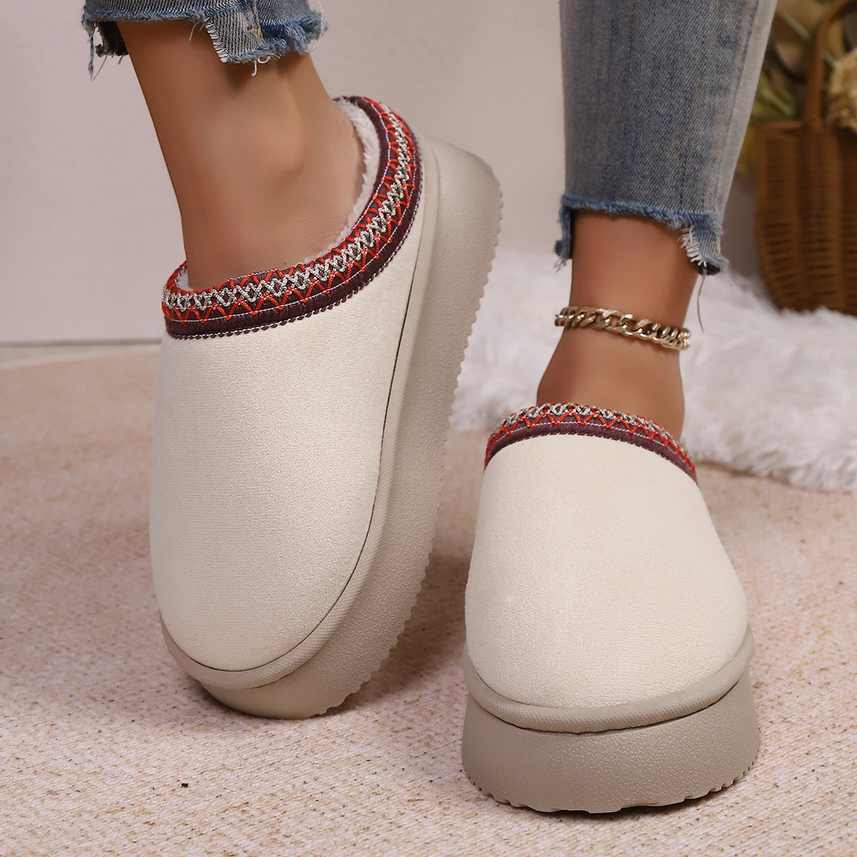 Women Fur Slippers 2025 New Tr - Women'S Shoes Trending 2025 avaliação e preço