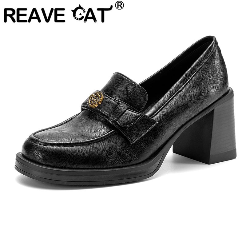 REAVE CAT Black Female Pumps R - Women'S Shoes Extended Sizes avaliação e preço