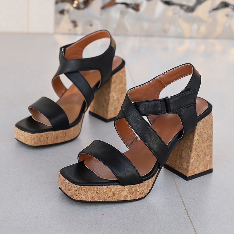 Girseaby Retro Roman Sandals W - Women'S Shoes Extended Sizes avaliação e preço