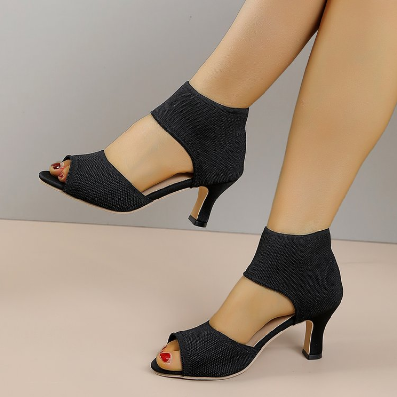 Summer New Peep Toe High Heel  - Women'S Shoes Peep Toe avaliação e preço