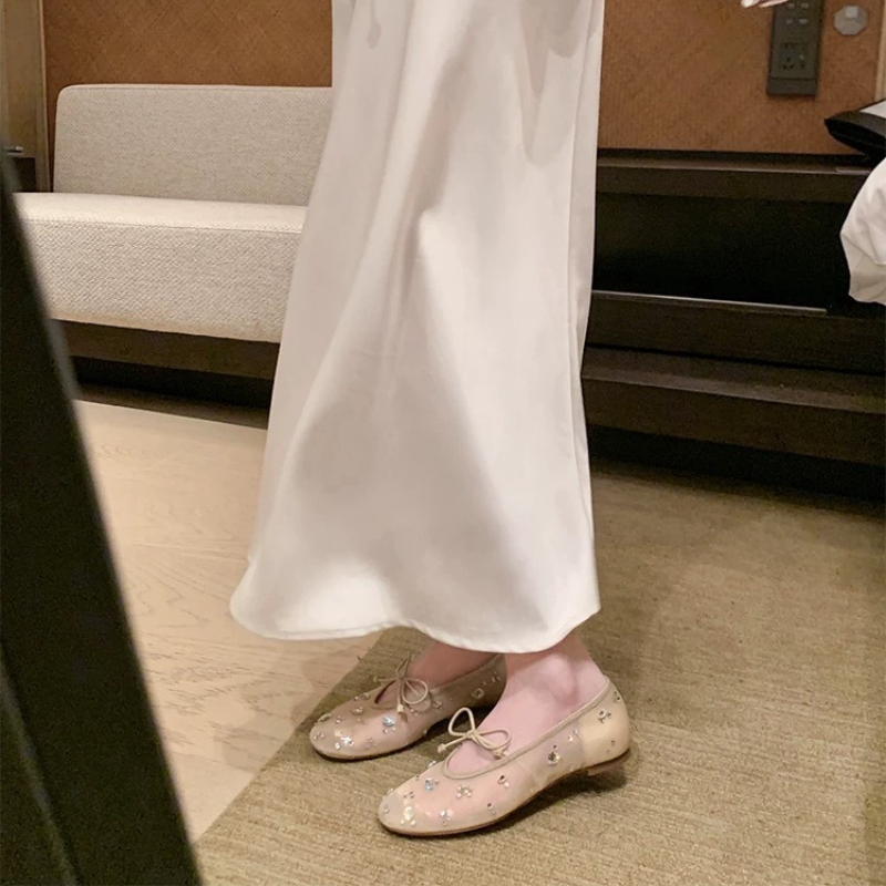 Diamond Luxury Mesh Mules Sand - Square Toe Mule avaliação e preço