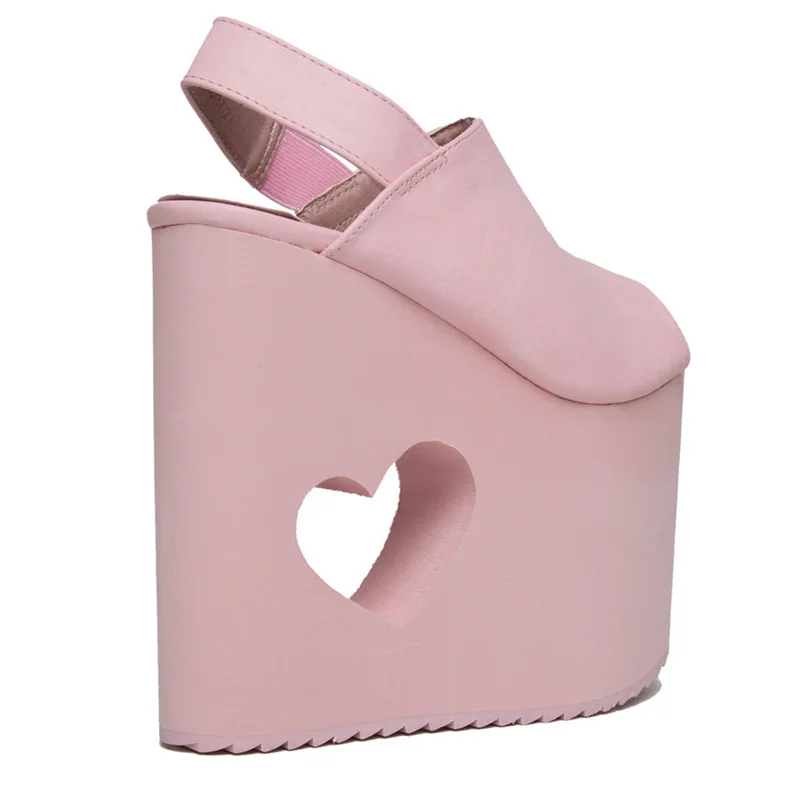 Platform Back Strap High Heel  - Kids Shoes Women avaliação e preço