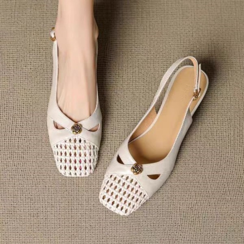 Women's French-style closed-to - Square Toe Mule avaliação e preço