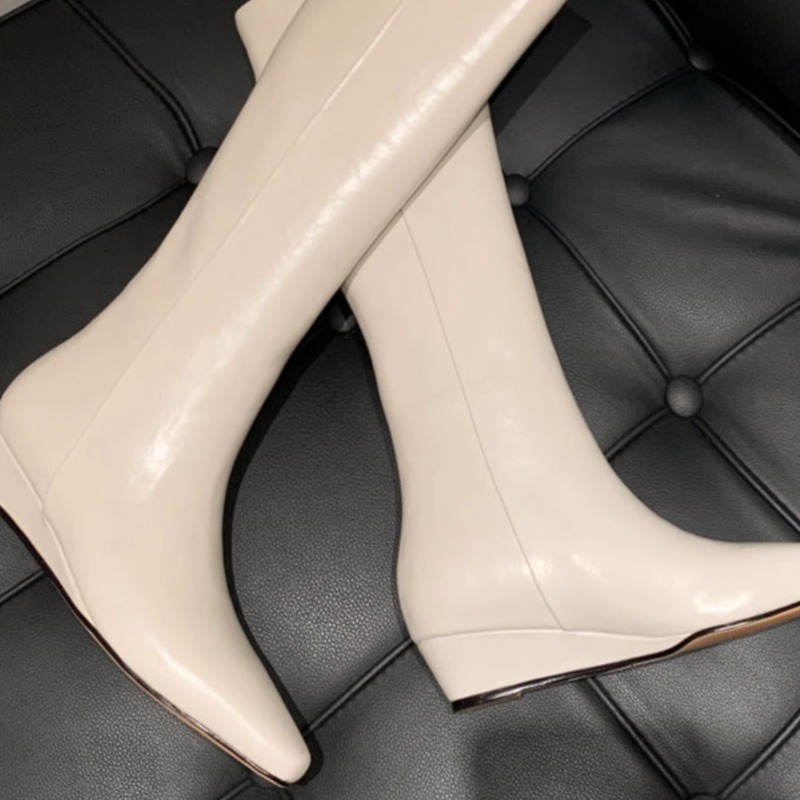 Fashion Knee-High Women's Boot - Women'S Shoes For Work avaliação e preço