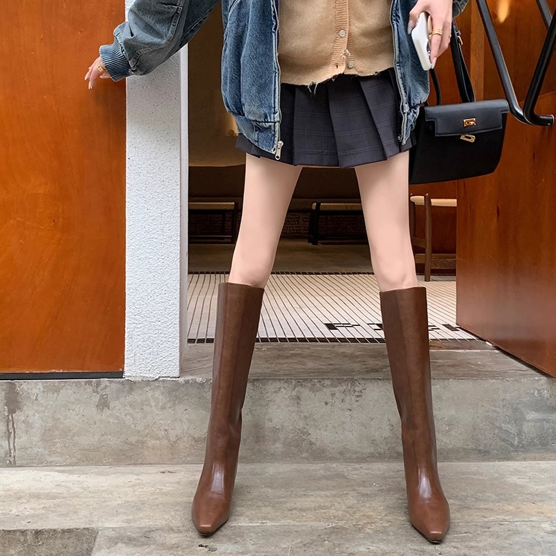 Fashion Knee-High Women's Boot - Women'S Shoes For Work avaliação e preço
