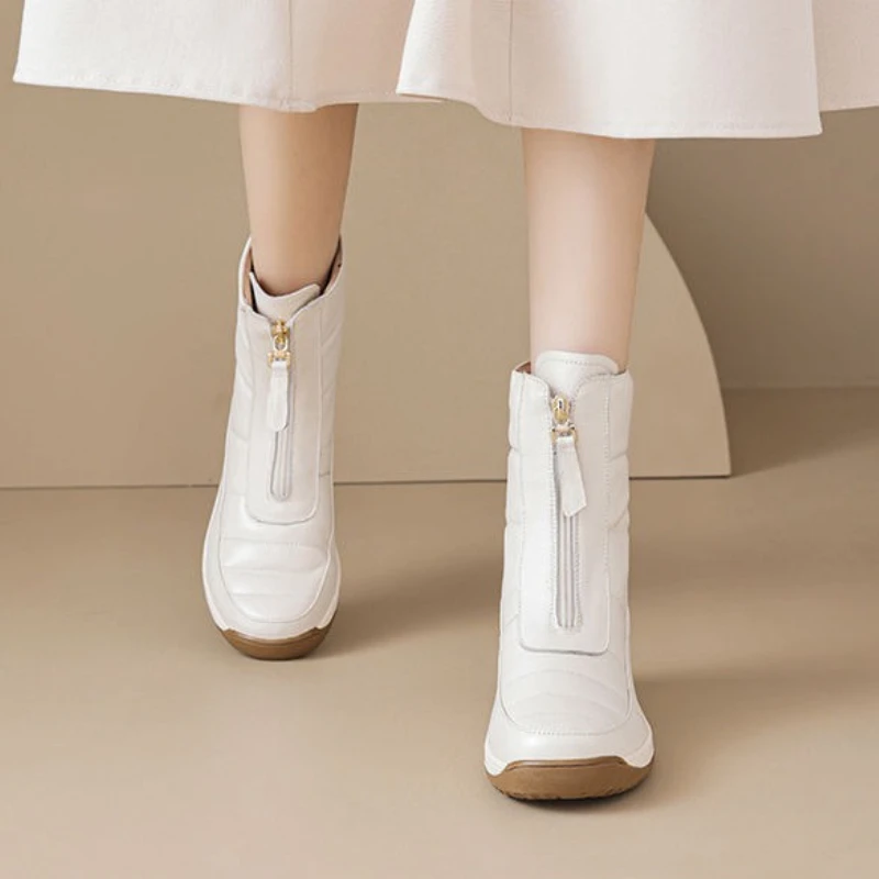 Booties Round Toe Waterproof W - Women'S Shoes Trending 2025 avaliação e preço