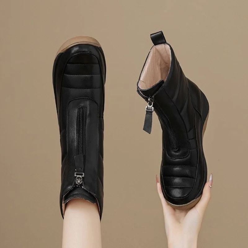Booties Round Toe Waterproof W - Women'S Shoes Trending 2025 avaliação e preço