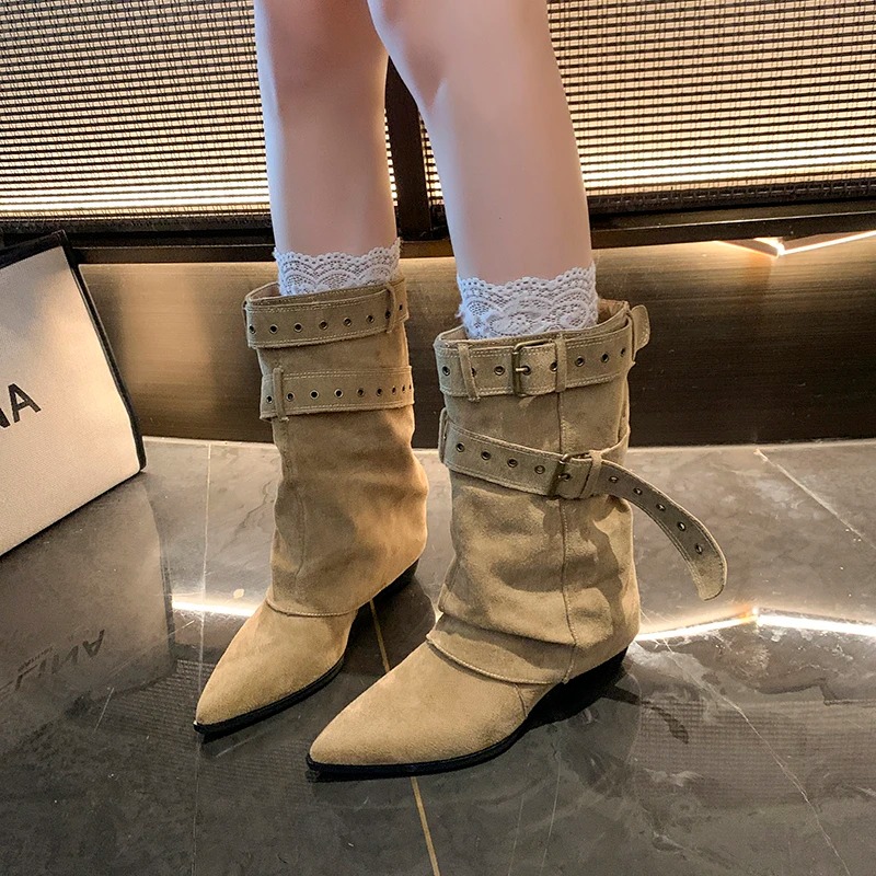 2025 Pointed Toe Women's Winte - Women'S Shoes Trending 2025 avaliação e preço
