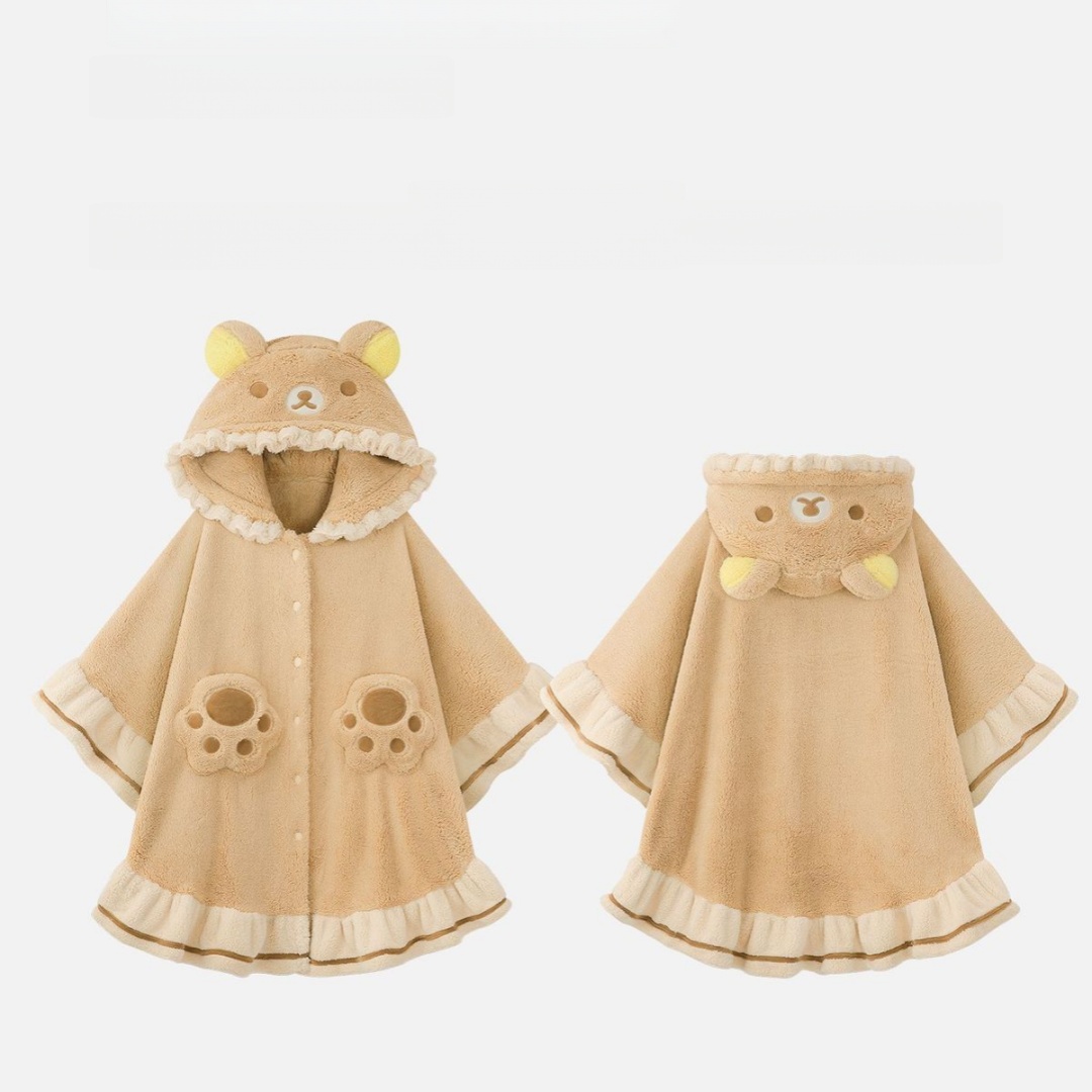 Rilakkuma Hooded Poncho Robe F - Women Shoes Xxl avaliação e preço