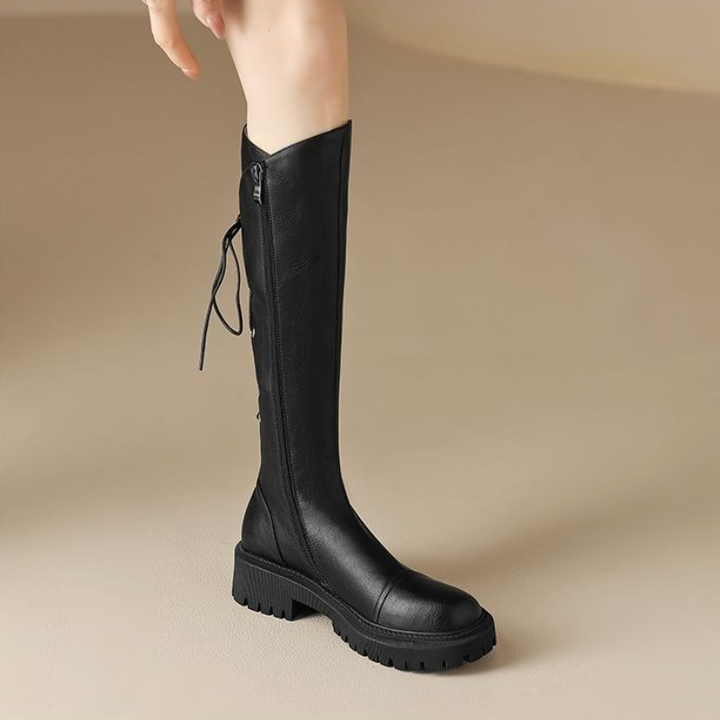 Brown Leather Platform Women's - Women'S Shoes Trending 2025 avaliação e preço