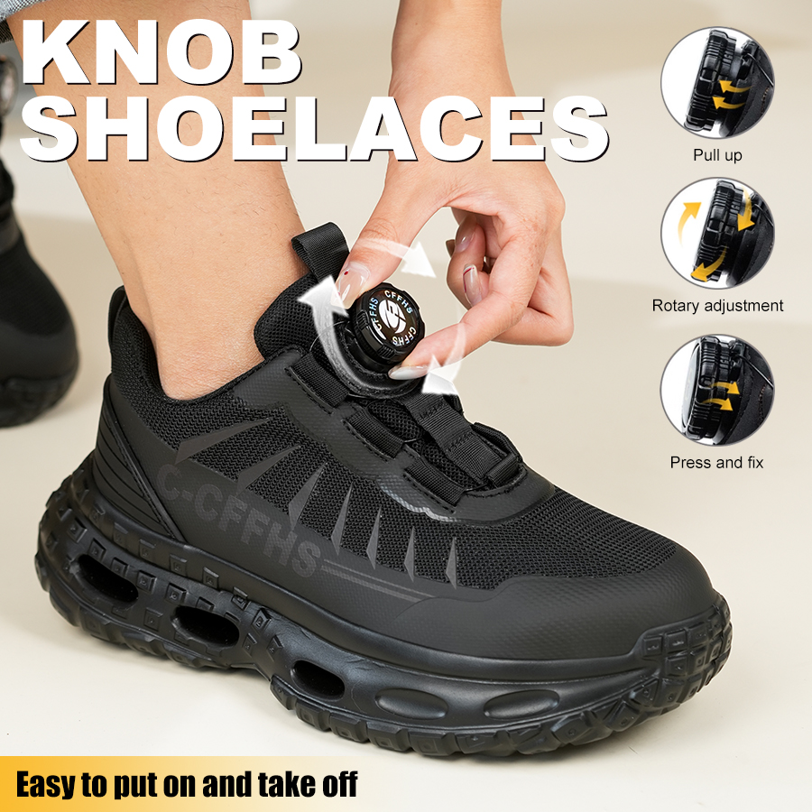 Rotating button Women Safety S - Women'S Shoes For Work avaliação e preço