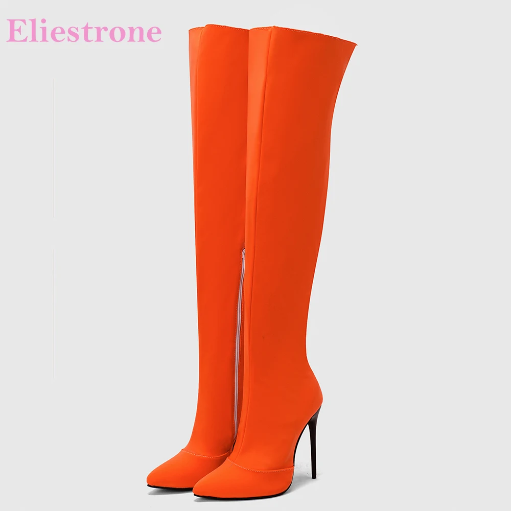 New Winter Glamour Orange Yell - Women'S Shoes In Size 12 avaliação e preço