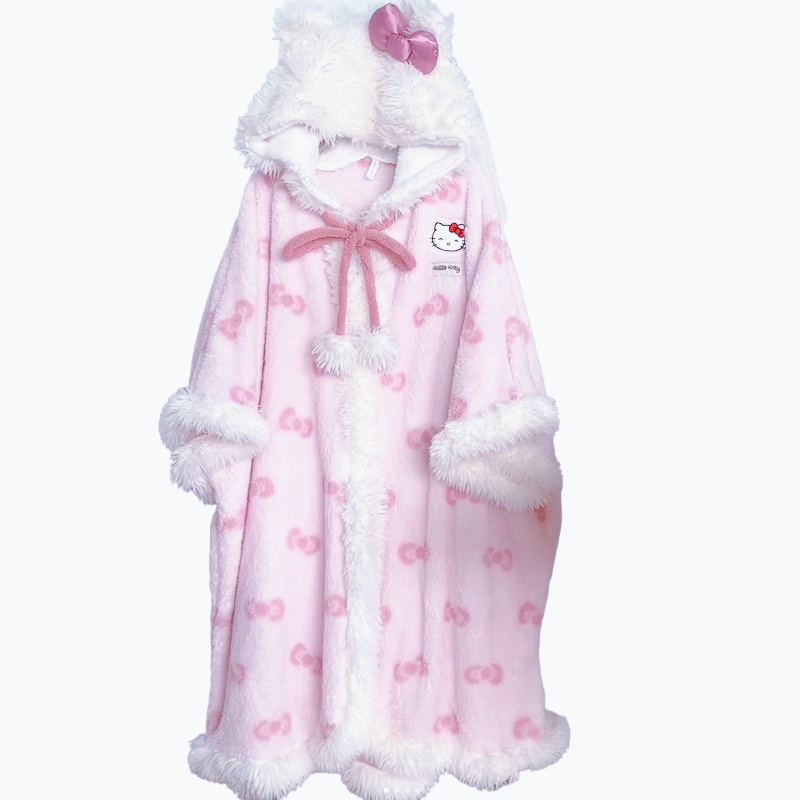 Plush Robes Girls Cute Sanrio  - Women Shoes Xxl avaliação e preço