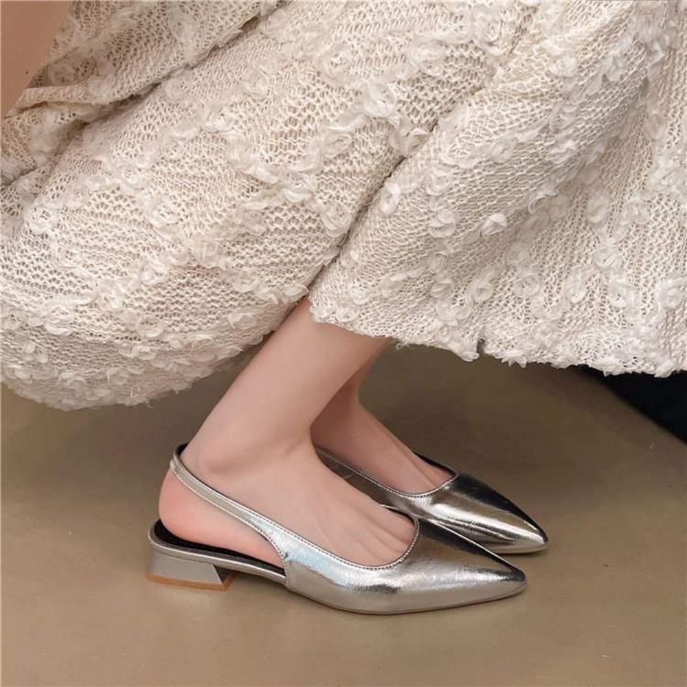 Summer New Fashion Outdoor Ver - Square Toe Mule avaliação e preço