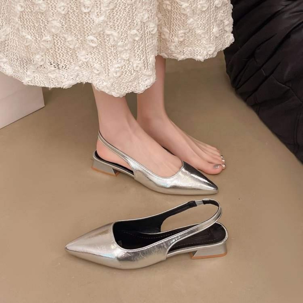 Summer New Fashion Outdoor Ver - Square Toe Mule avaliação e preço