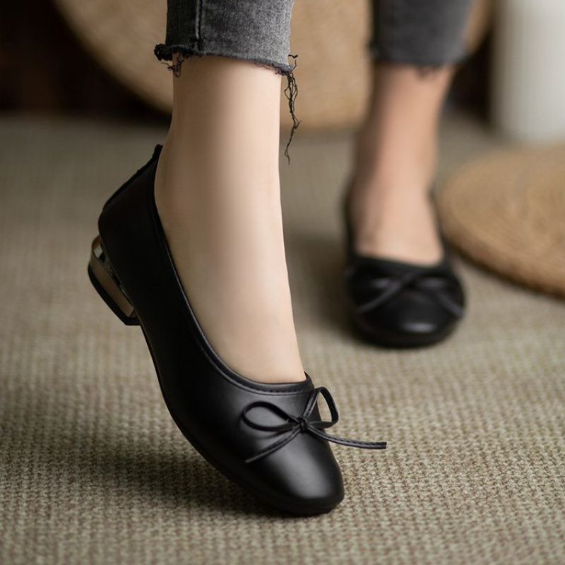 Elegant Bowknot Flat Shoes for - Women'S Shoes For Work avaliação e preço