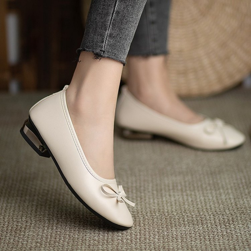 Elegant Bowknot Flat Shoes for - Women'S Shoes For Work avaliação e preço