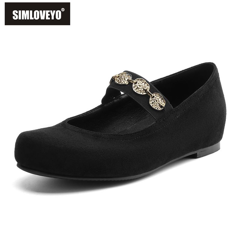 SIMLOVEYO Pink Women Flats Rou - Women'S Shoes Extended Sizes avaliação e preço
