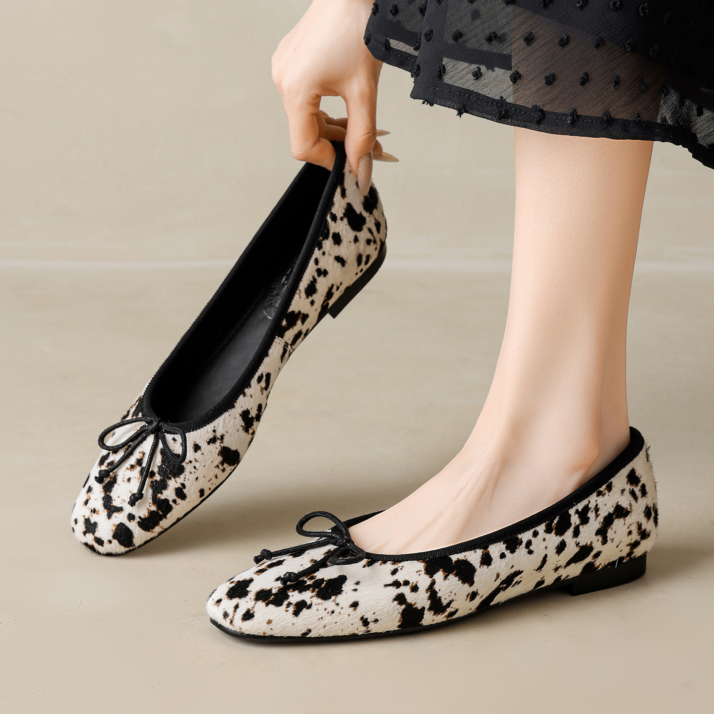  Genuine Leather Horsehair Le - Women'S Shoes For Work avaliação e preço