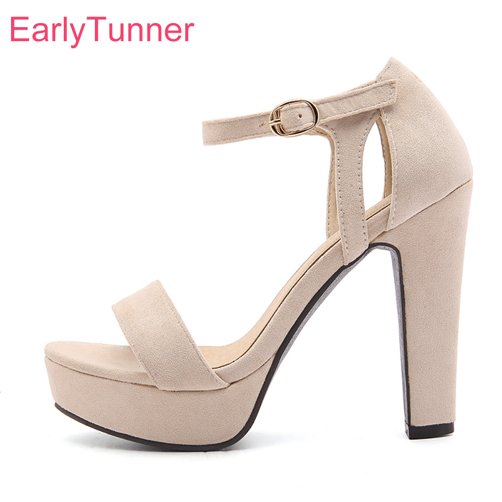 Brand New Hot Sexy Green Beige - Women'S Shoes Plus Size avaliação e preço