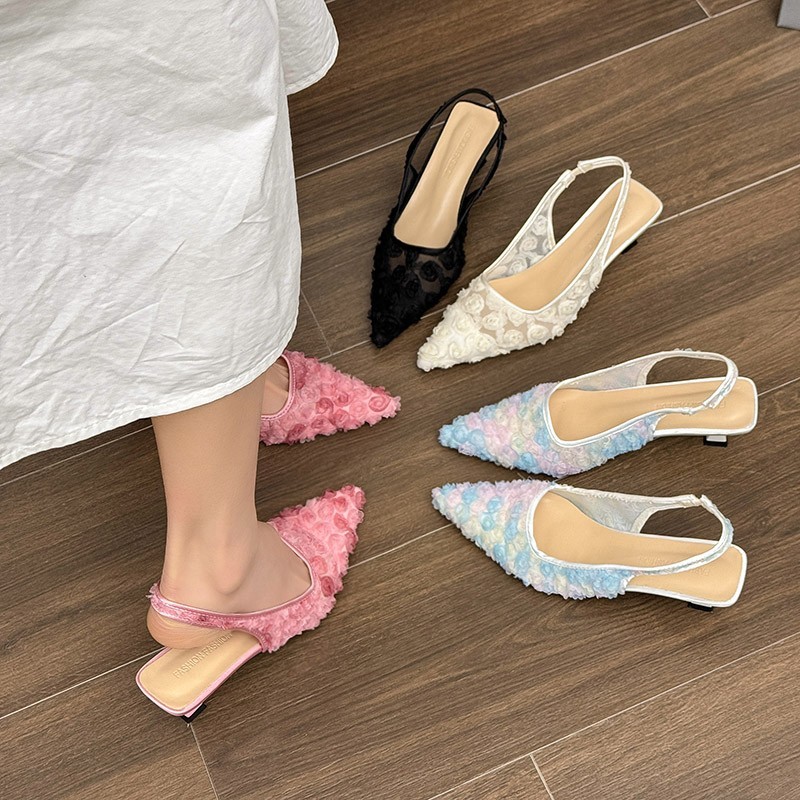 Summer Elegant Pointed Sexy Br - Women'S Shoes Plus Size avaliação e preço