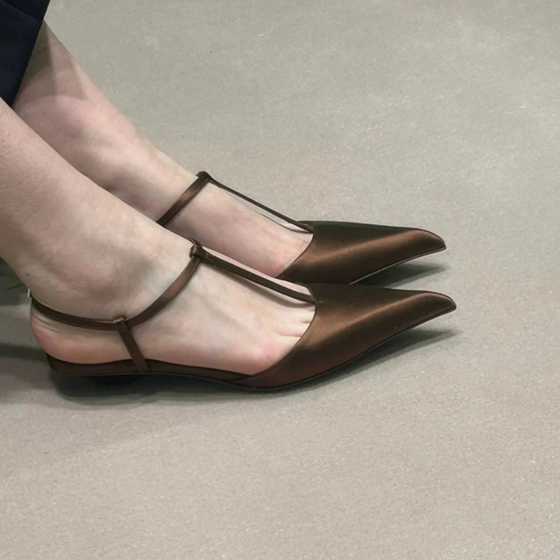 Shoes for Women Sexy Pointed T - Square Toe Mule avaliação e preço