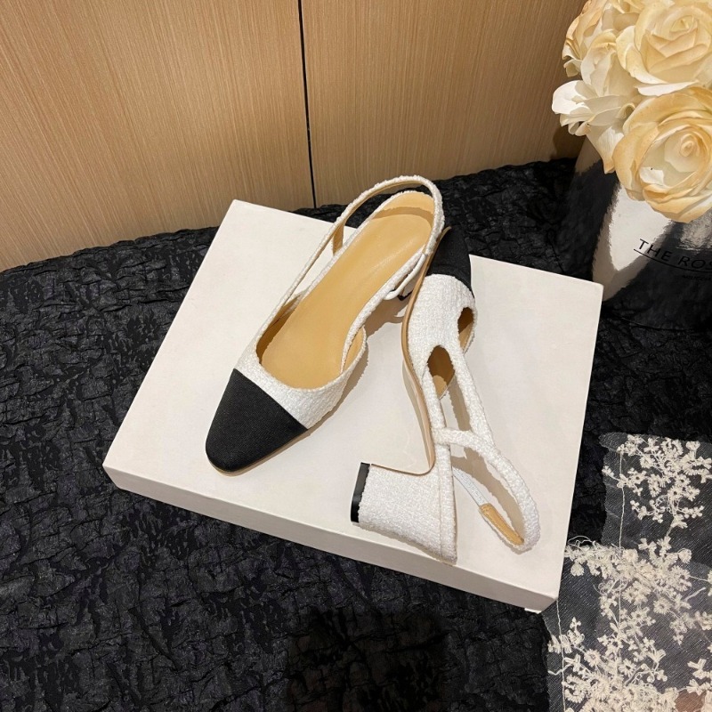 New Women Shoes Elegant French - Square Toe Mule avaliação e preço