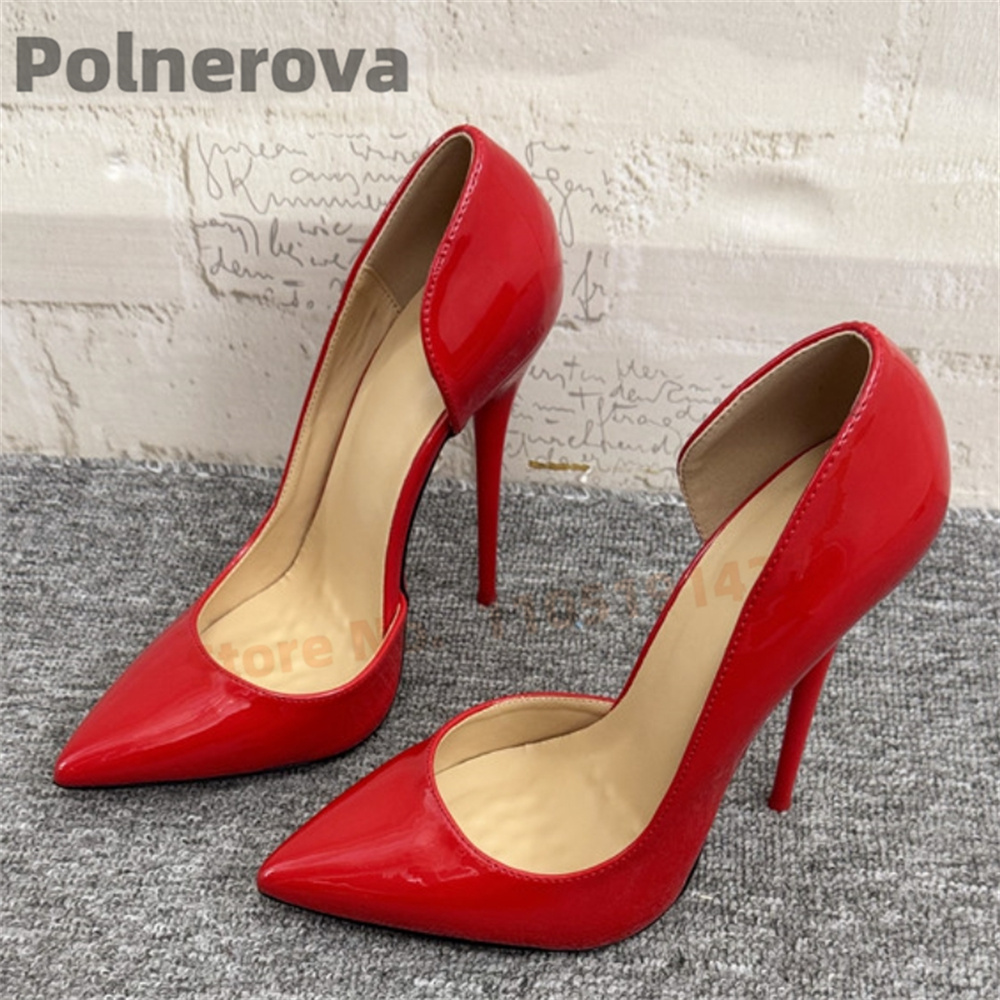 Black Side Empty Thin High Hee - Women'S Shoes In Size 12 avaliação e preço