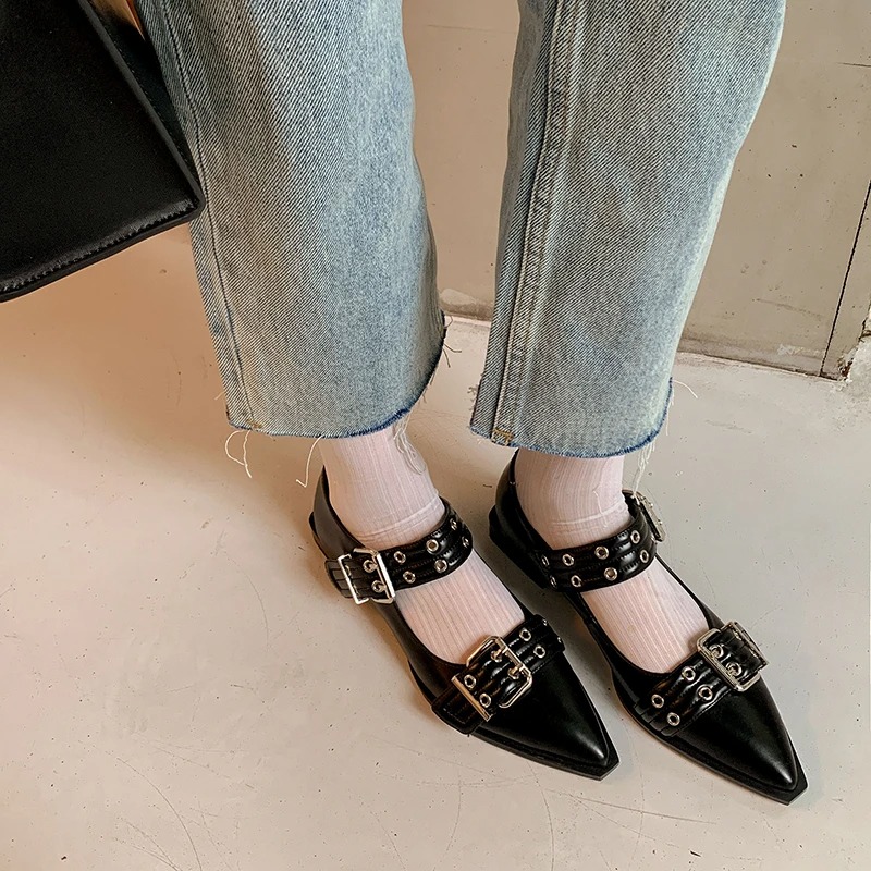 Women's Shoes Designer Luxury  - Square Toe Mule avaliação e preço