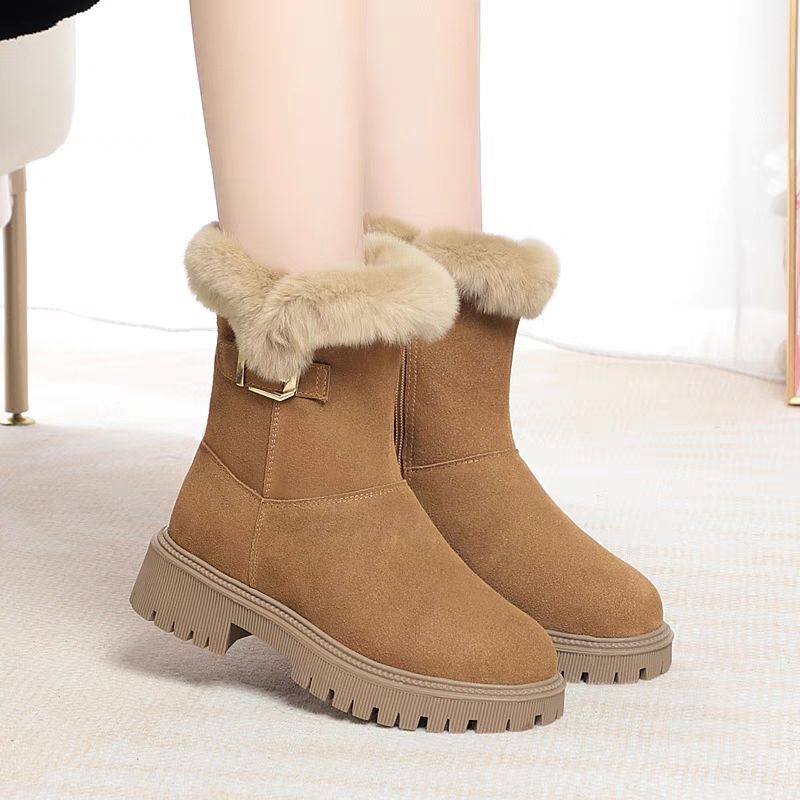 Solid Color Ladies Shoes Suede - Women'S Shoes Trending 2025 avaliação e preço