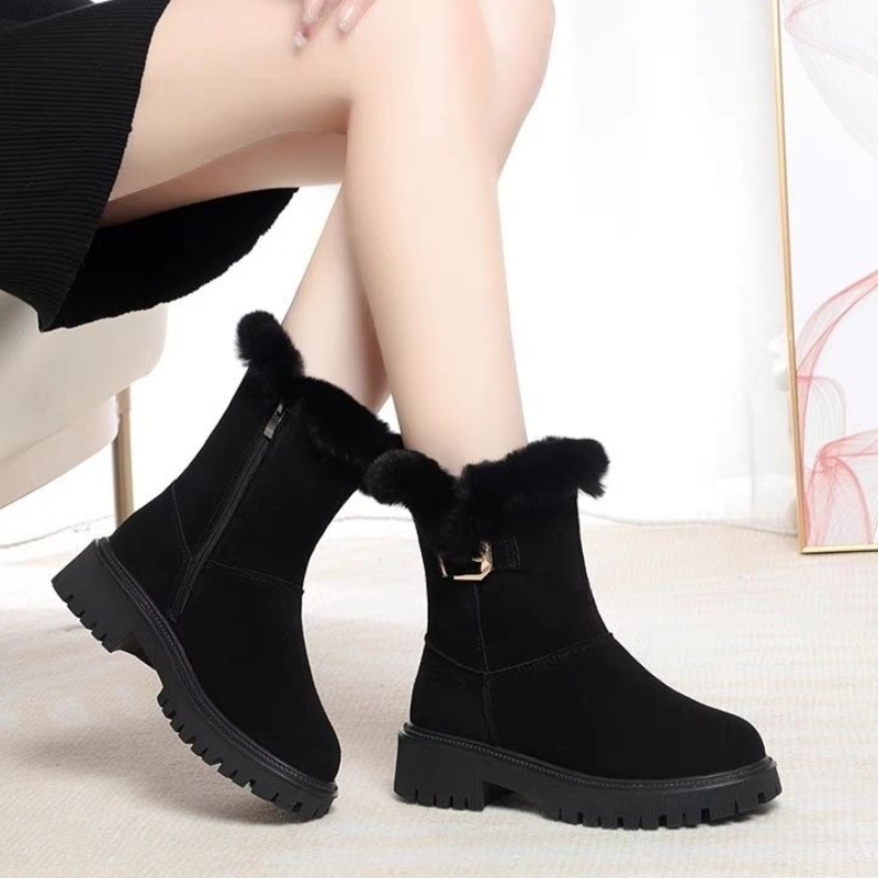 Solid Color Ladies Shoes Suede - Women'S Shoes Trending 2025 avaliação e preço