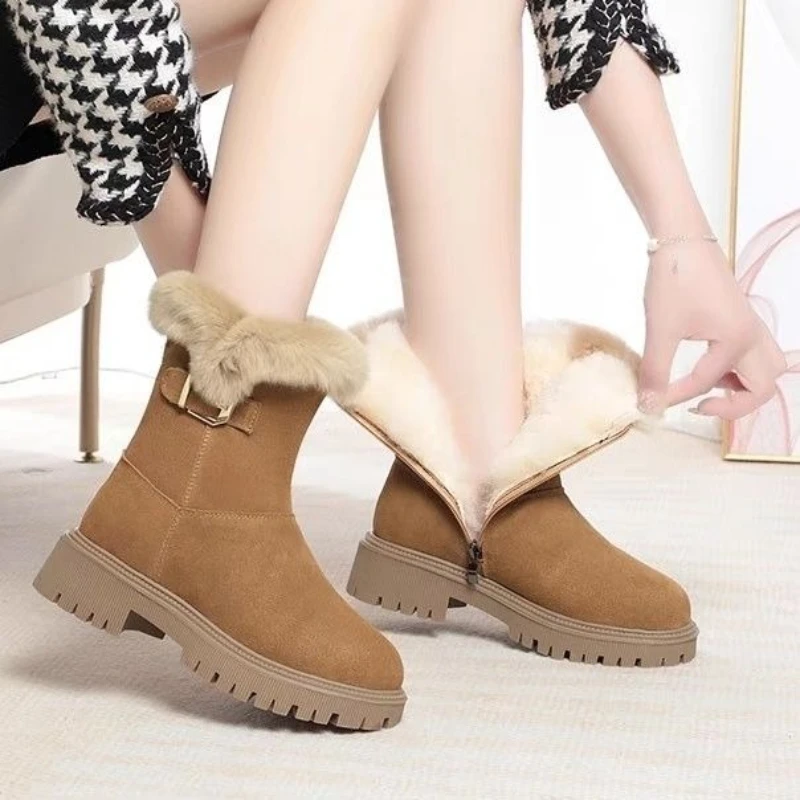 Solid Color Ladies Shoes Suede - Women'S Shoes Trending 2025 avaliação e preço